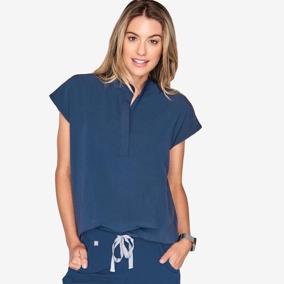 Figs Tops Figs Dark Harbor Maternity Set Rafaela And Zamora